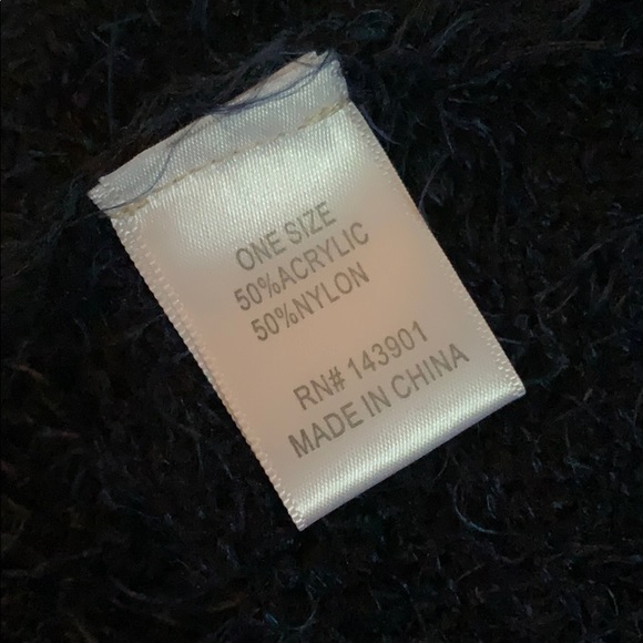 Coco + Carmen Deep Blue Pull Over / Poncho - Picture 3 of 4